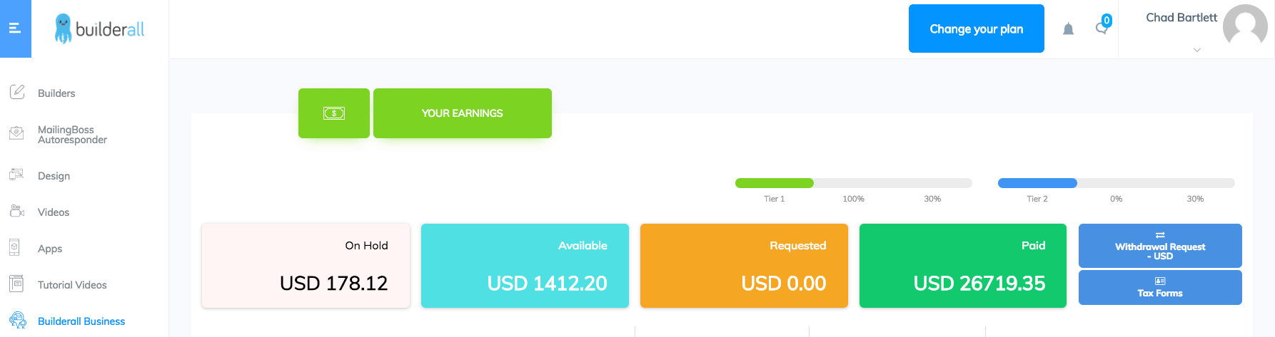 builderall business guadagnare soldi online con affiliate marketing in italia